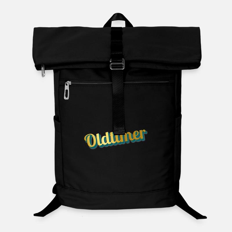 oldtimer - Laptop-Rucksack  - Schwarz