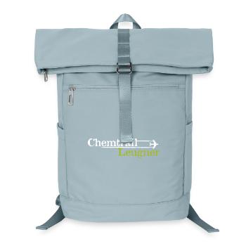 Chemtrail Denier - Schwurbler Pilot Shirt - Laptop Backpack - ice blue - Front