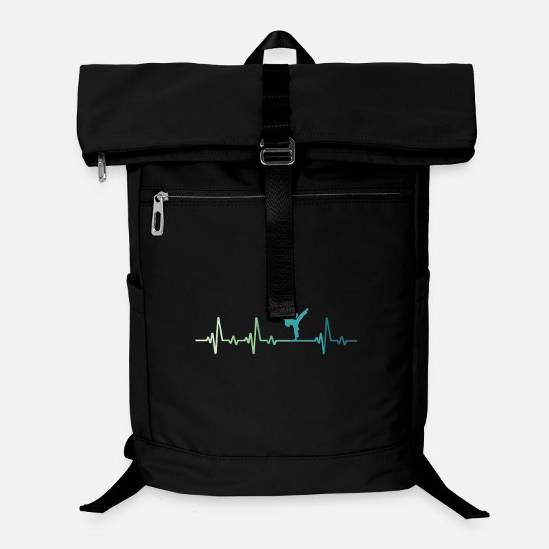 Taekwondo Taekwondo Herzschlag Laptop-Rucksack 