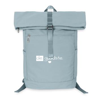 de guadste - the best Austrian dialect - Laptop Backpack - ice blue - Front