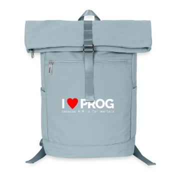 J’adore le Prog - Sac à dos ordinateur - bleu glacier - Devant
