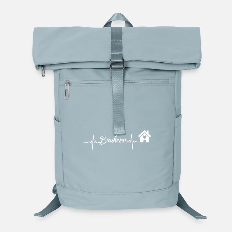 HausHerz Herzschlag Script Laptop-Rucksack 