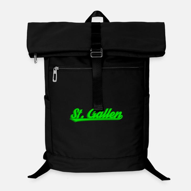 Lettrage néon de StGallen Sac à dos ordinateur