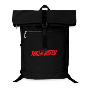 Don't Let Idiots Ruin Your Day Funny Sarcastic - Laptop Backpack - black - Front