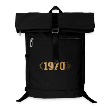 Legend since 1970 retro 1970's - Laptop Backpack - black - Front