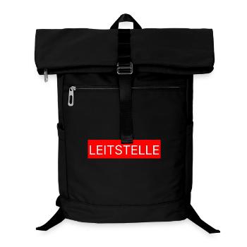 LIEBEVOLL  Leitstelle - Laptop-Rucksack  - Schwarz - Vorne