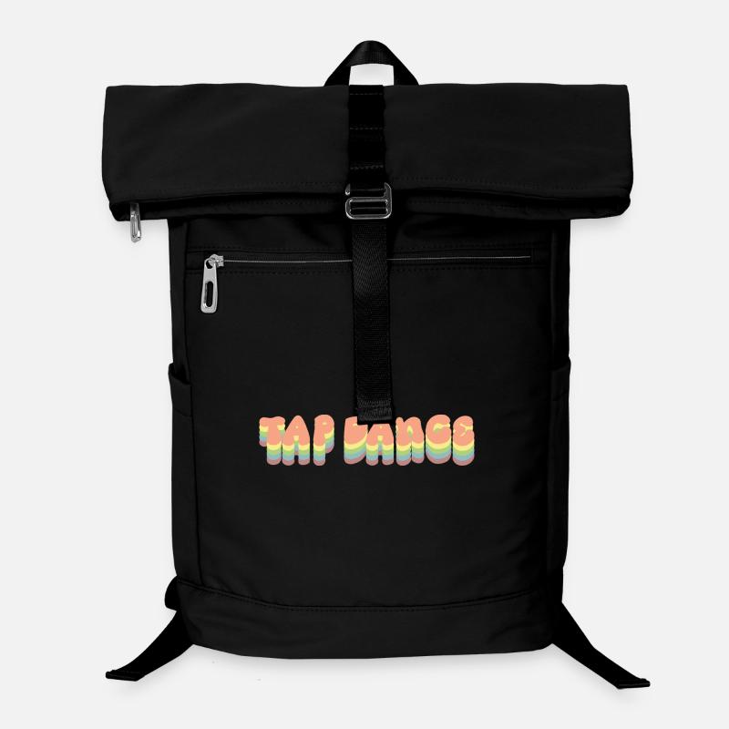 Tap Dance Regenbogen Pastell Laptop-Rucksack 