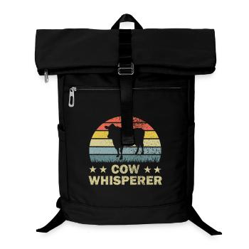 Cow cows - Laptop Backpack - black - Front