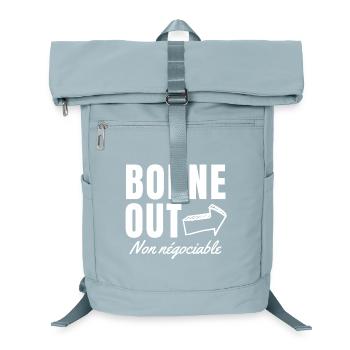 réforme des retraites, retraites, retraite - Sac à dos ordinateur - bleu glacier - Devant