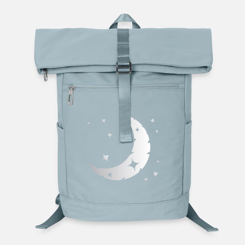Mond und Sterne Laptop-Rucksack 