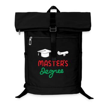 Master-Abschluss - Laptop-Rucksack  - Schwarz - Vorne