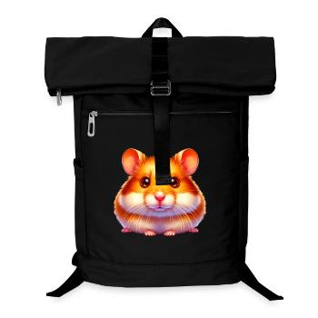 Hamster - Laptop Backpack - black - Front