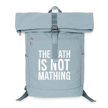 Les maths ne sont pas des mathing - Sac à dos ordinateur - bleu glacier - Devant