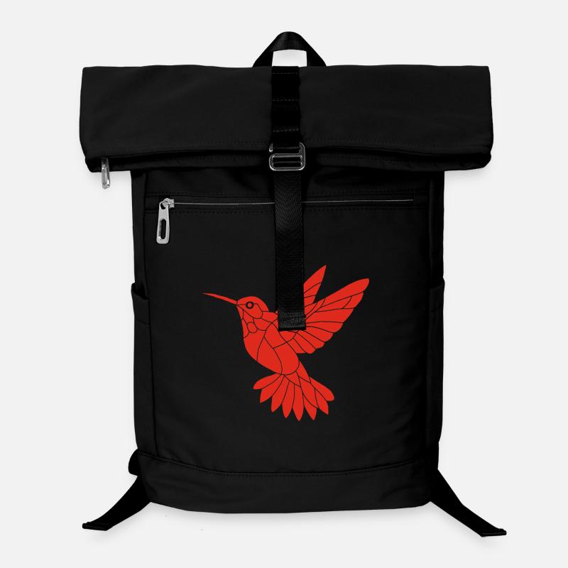 Roter Kolibri Laptop-Rucksack 