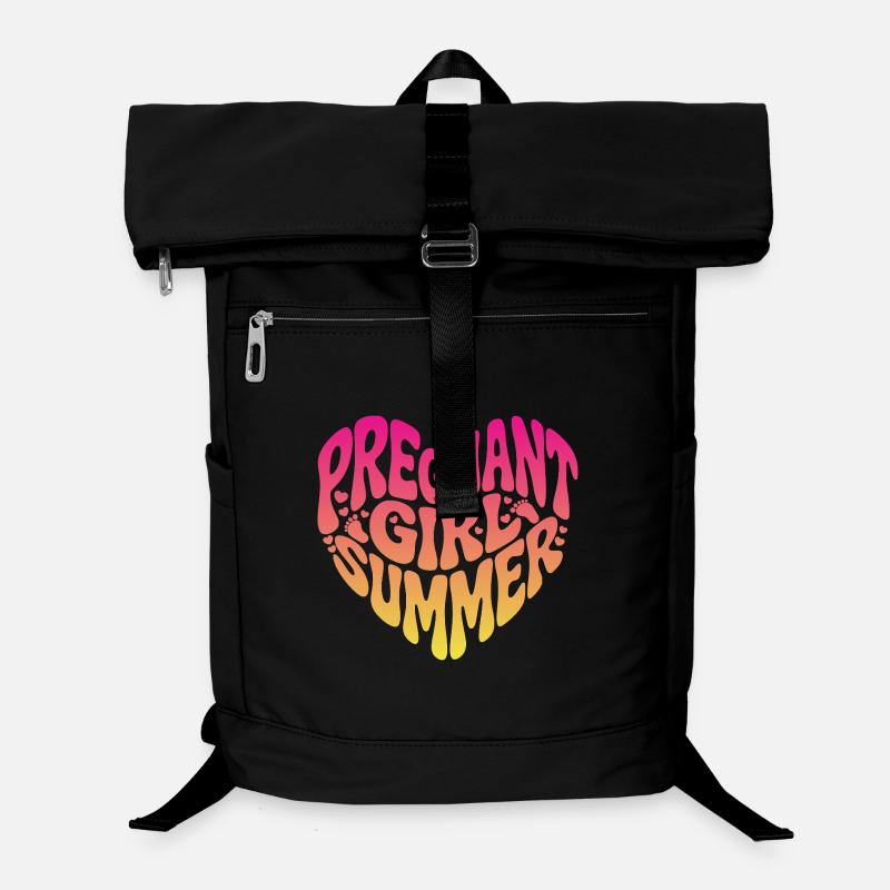 Fille enceinte Été Sac à dos ordinateur