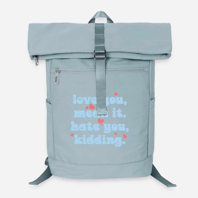 Love You, Mean It Laptop-Rucksack 