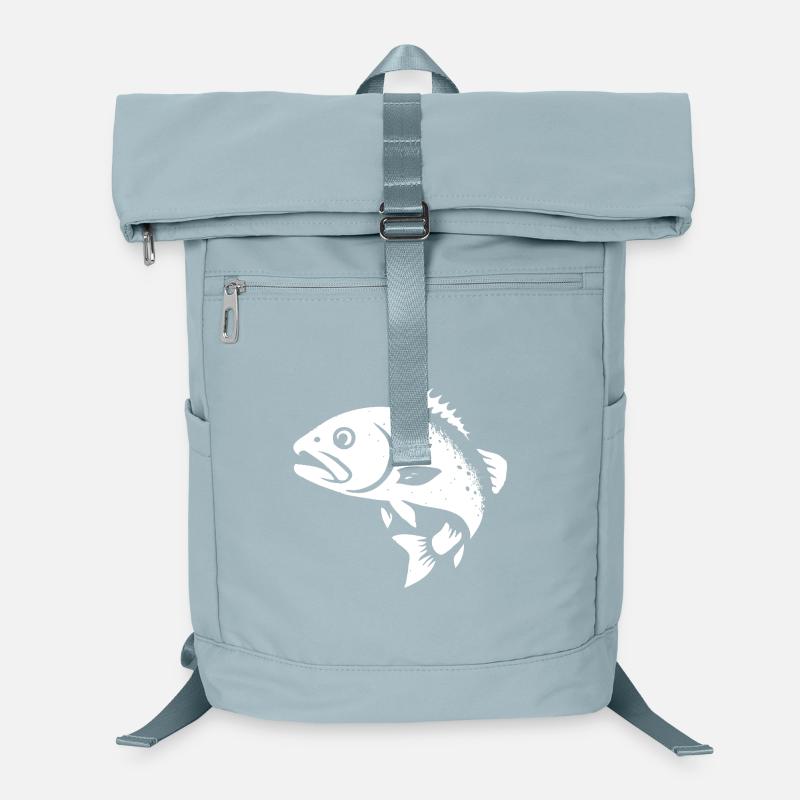 Zander und Barsch Laptop-Rucksack 