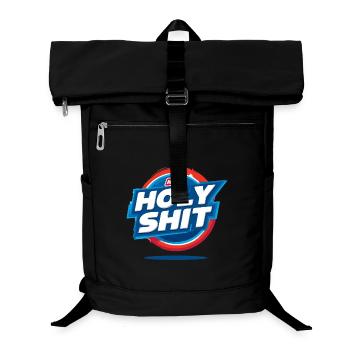 Holy Shiiiiiiii - Laptop-Rucksack  - Schwarz - Vorne