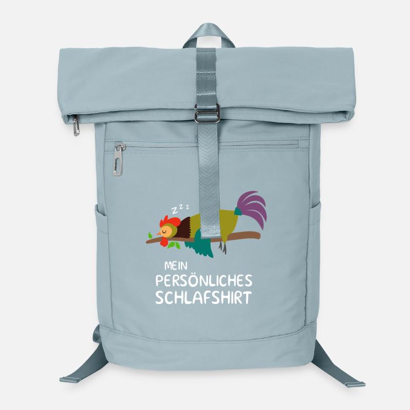 Rooster pajamas pajama sleepshirt chicken gift Laptop Backpack