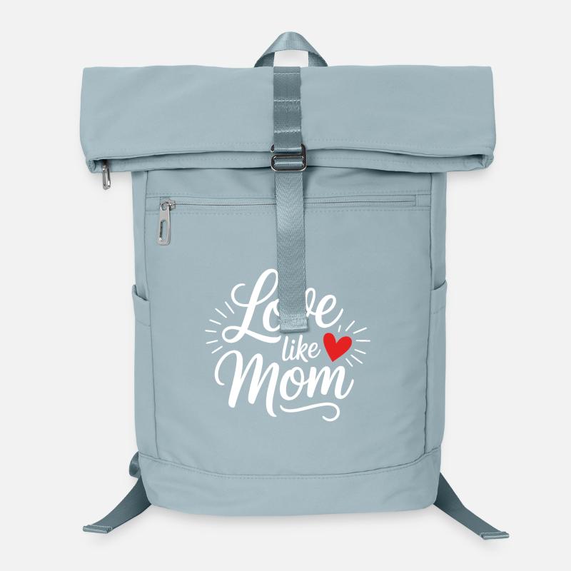 Amour comme maman lettrage coeur Sac à dos ordinateur