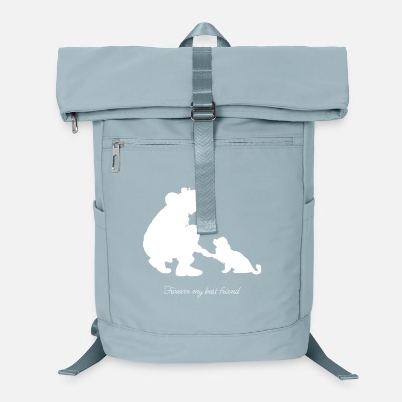 Mein_bester_Freund_weiß Laptop-Rucksack 