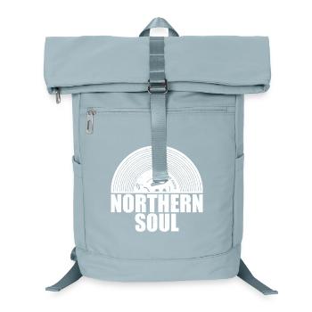 Northern Soul - Keep The Faith - Vinyl 45RPM - Laptop Backpack - ice blue - Front