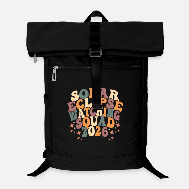 Équipe d’éclipse solaire 2026 Sac à dos ordinateur