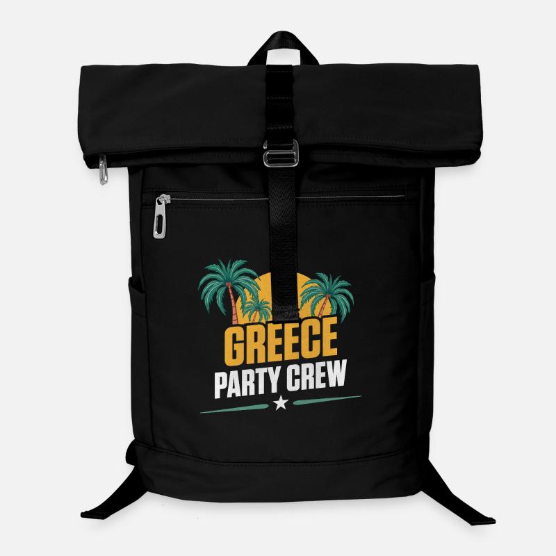 Greece Party Crew Laptop Backpack