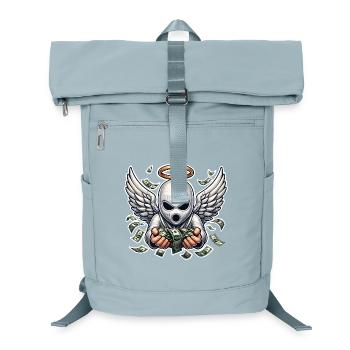 Engel Balaclava Money Streetwear Motiv - Laptop-Rucksack  - Eisblau - Vorne