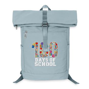 100 Days Classroom School Supplies Student Pride - Laptop Backpack - ice blue - Front
