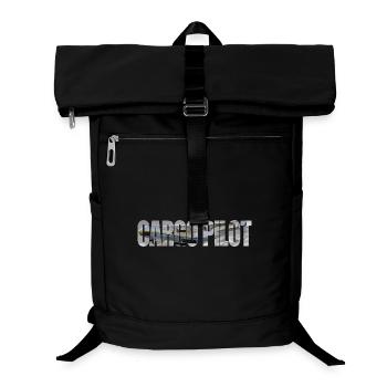 Cargo pilot An-225 - Laptop-Rucksack  - Schwarz - Vorne