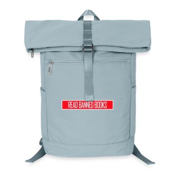 Read Banned Books Verbotene Bücher Lesen Freiheit - Laptop Backpack - ice blue - Front