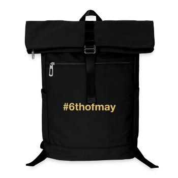 born on May 6 Birthday birthday - Laptop Backpack - black - Front