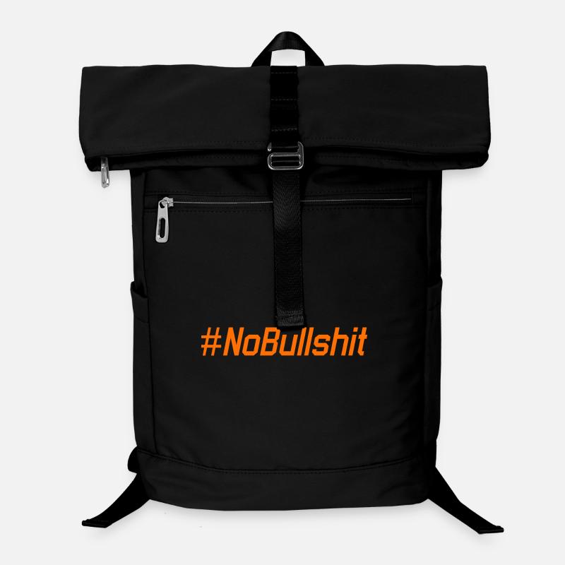 HASHTAG NO BULLSHIT #NoBullshit # No Bullshit Laptop-Rucksack 