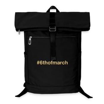 born on March 6 Birthday birthday - Laptop Backpack - black - Front