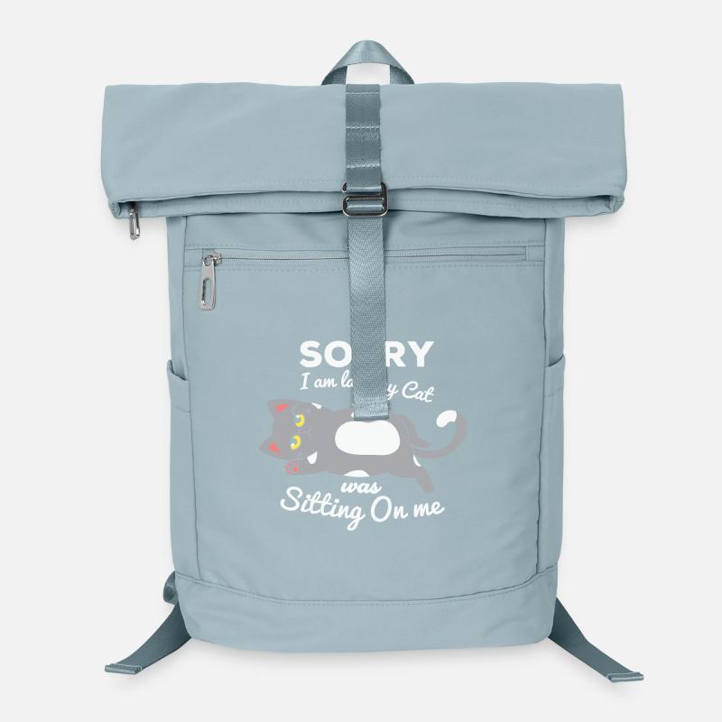 not in the morning, being late, missing the alarm clock Laptop Backpack