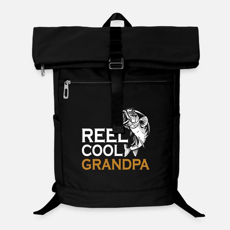 Moulinet de pêche Grandpa Conquer Cool - Sac à dos ordinateur - noir