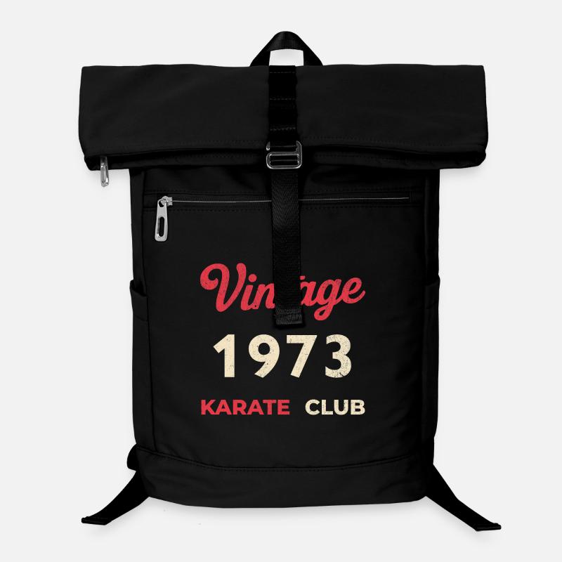 Vintage 1973 – Année de naissance rétro du Karate Club Sac à dos ordinateur