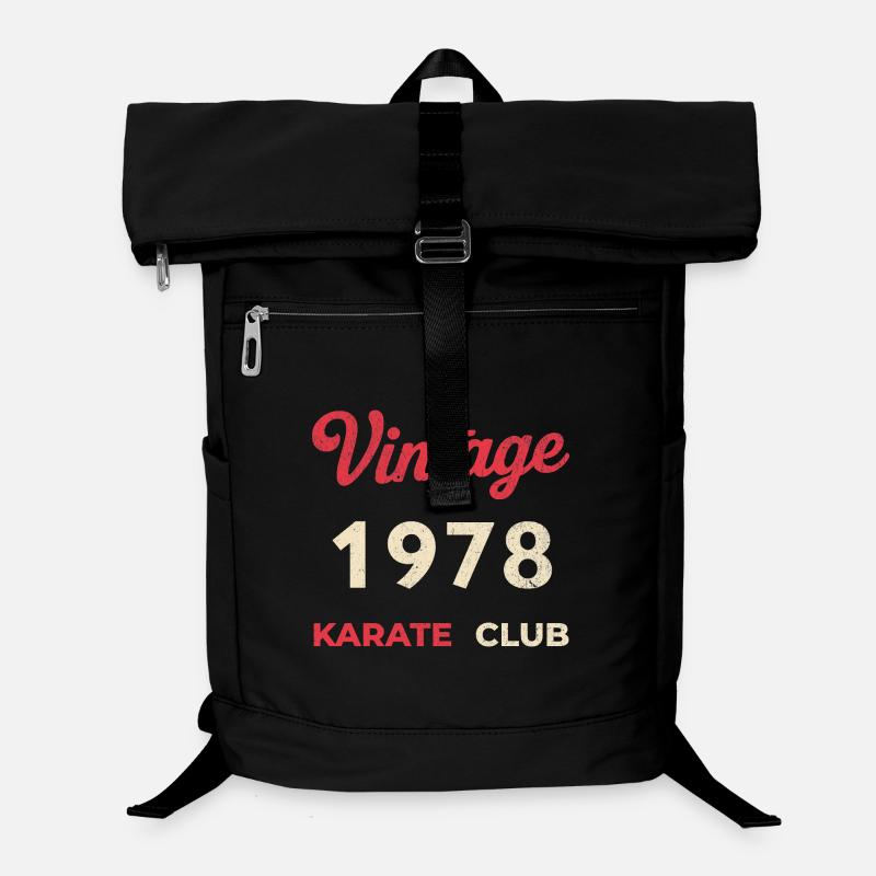 Vintage 1978 – Année de naissance rétro du Karate Club Sac à dos ordinateur