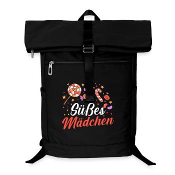 Sweets Sweet Tooth Cute Girl - Laptop Backpack - black - Front