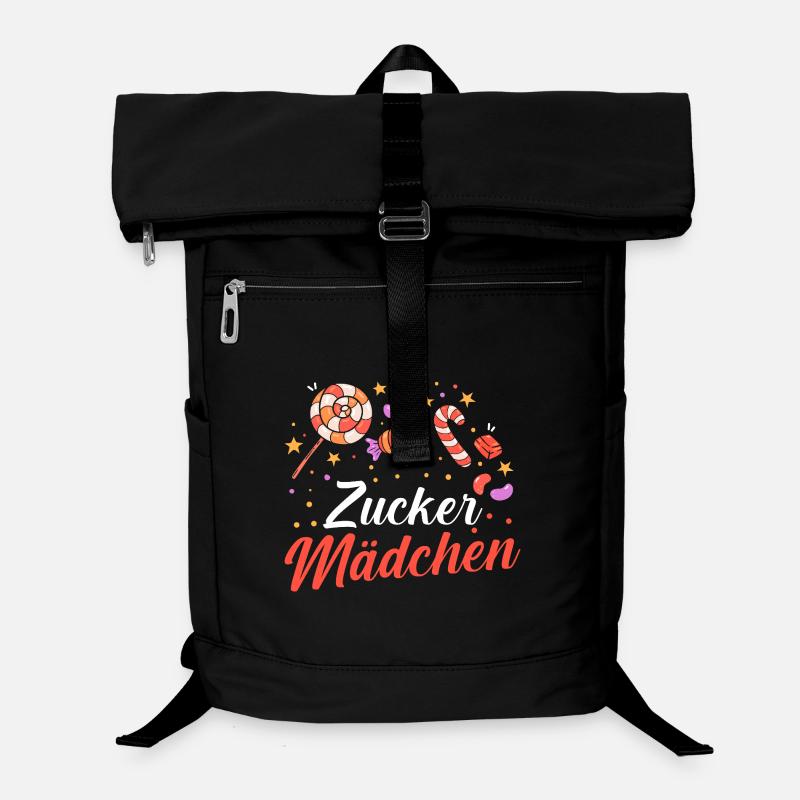 Süschigkeiten Naschkatze Süßes Mädchen Laptop-Rucksack 