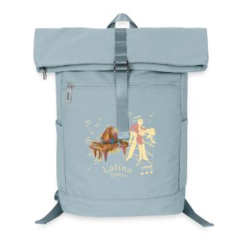 Latino Dancer - Laptop Backpack - ice blue - Front