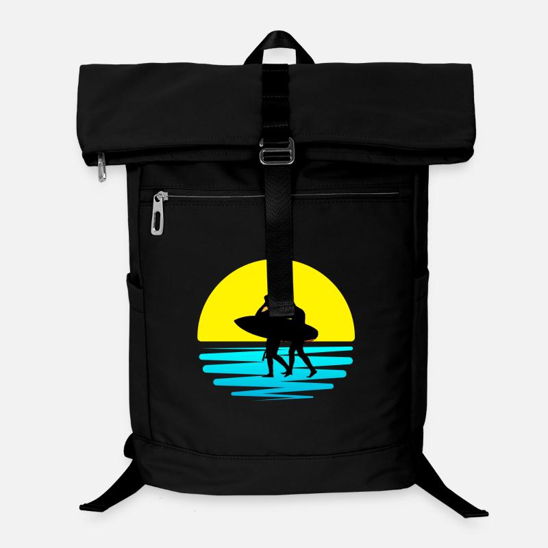 surf, spot de surf, surfing Sac à dos ordinateur