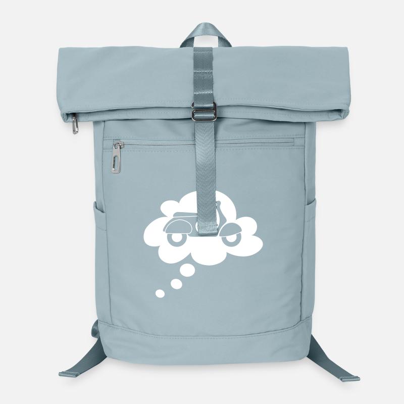 Scooter Holiday Ready Thought Bubble Italie Bulle Discours Sac à dos ordinateur