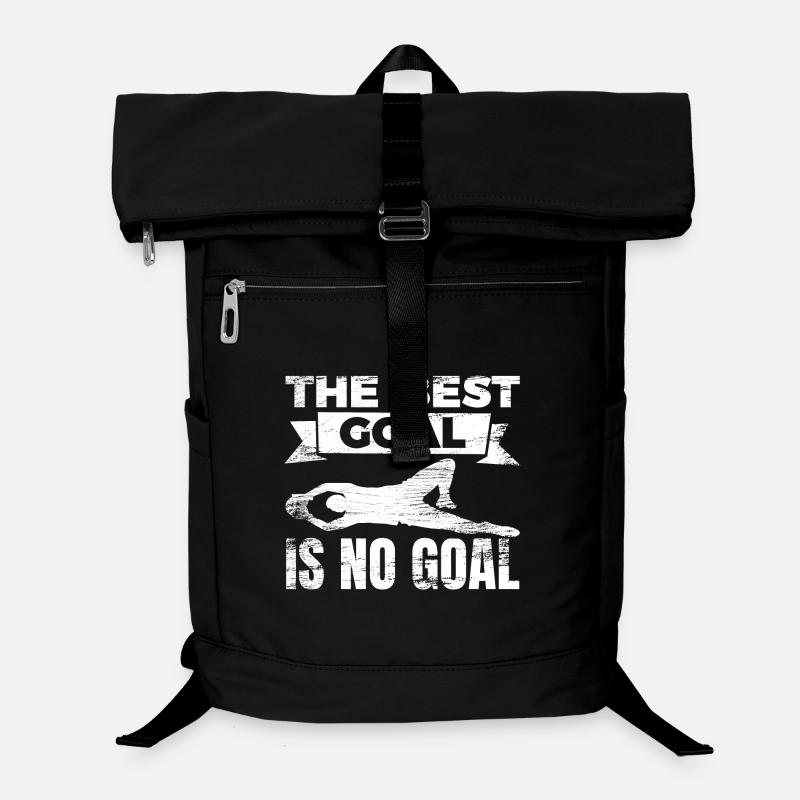 Torwart Witz - Laptop-Rucksack  - Schwarz