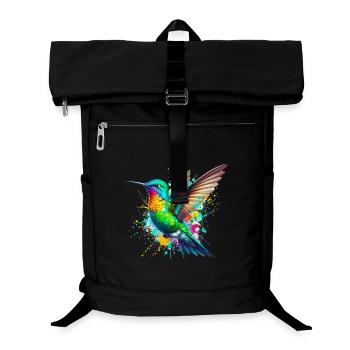 Kolibri - Laptop-Rucksack  - Schwarz - Vorne