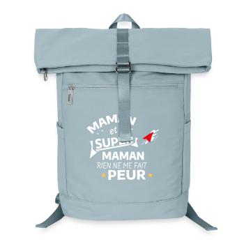 Maman Super Héroïne Édition  - Sac à dos ordinateur - bleu glacier - Devant