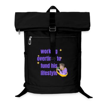 my bfs taste aint cheap - Laptop Backpack - black - Front