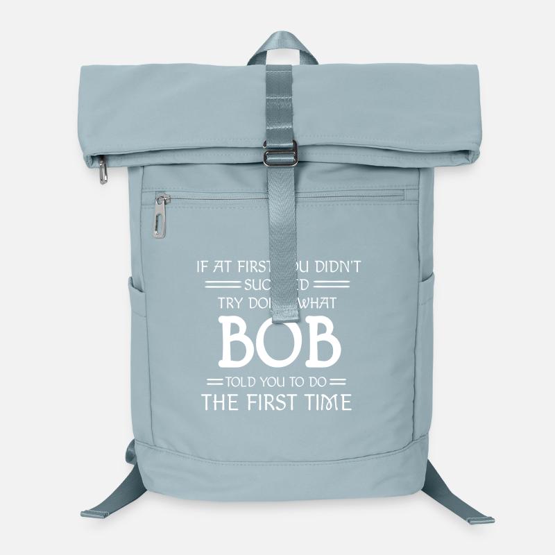 BOB Gift Name Personalized Birthday Funny Christma Laptop Backpack