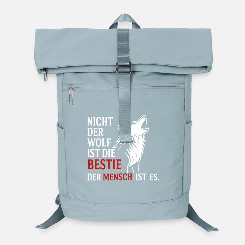 Le design de CoolesWolfs avec le dicton Sac à dos ordinateur